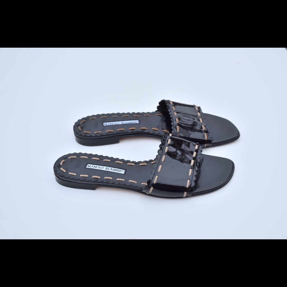 Summer ready Manolo Blahnik sandals